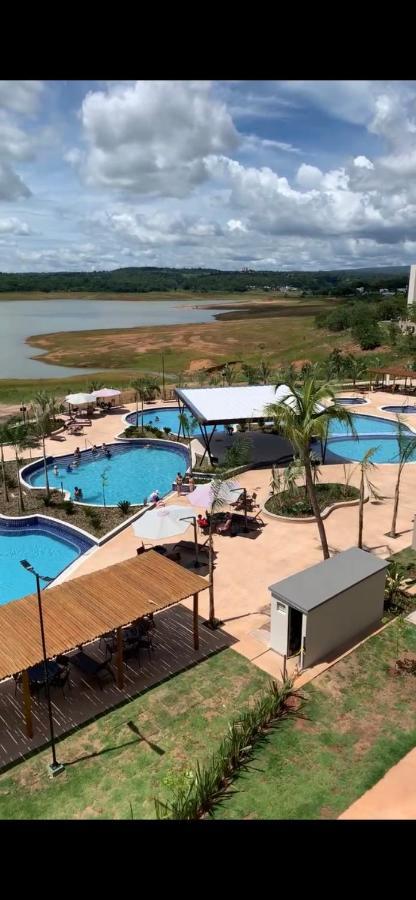 Praias Do Lago Eco Resort Apto 5 Pessoas N406 N407 Caldas Novas Bagian luar foto