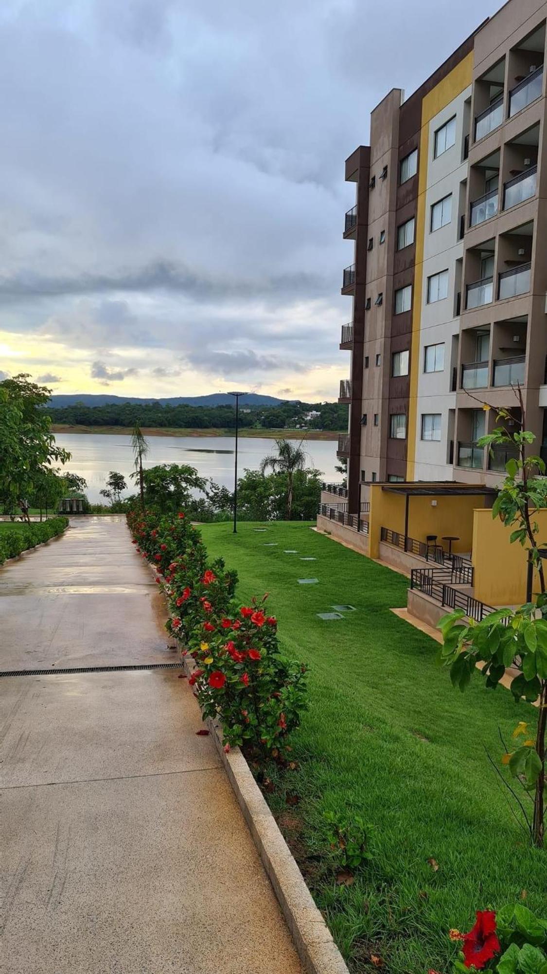 Praias Do Lago Eco Resort Apto 5 Pessoas N406 N407 Caldas Novas Bagian luar foto