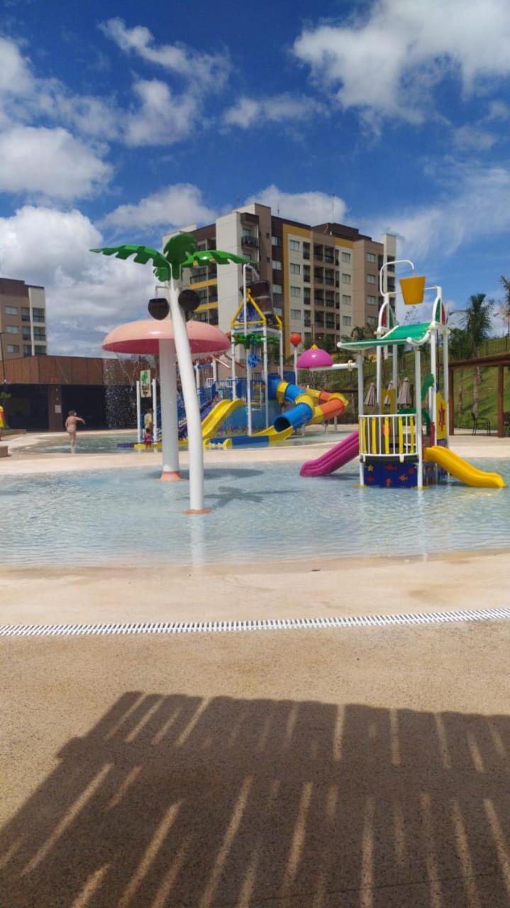 Praias Do Lago Eco Resort Apto 5 Pessoas N406 N407 Caldas Novas Bagian luar foto