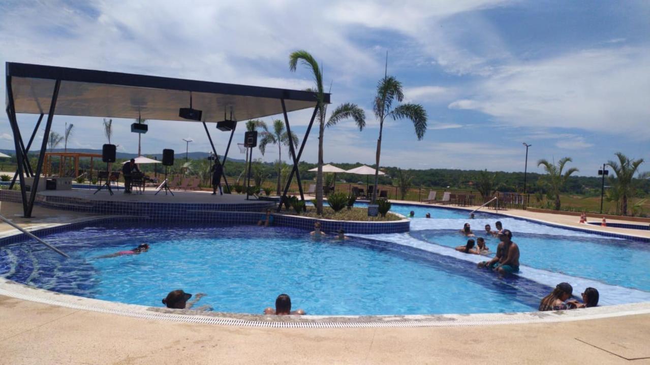 Praias Do Lago Eco Resort Apto 5 Pessoas N406 N407 Caldas Novas Bagian luar foto