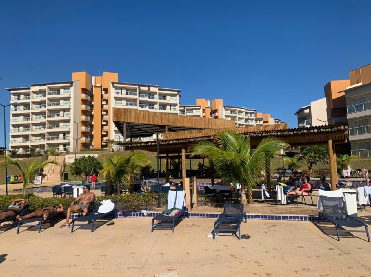 Praias Do Lago Eco Resort Apto 5 Pessoas N406 N407 Caldas Novas Bagian luar foto